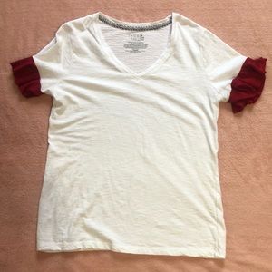 Ruffled Sleeve Tee